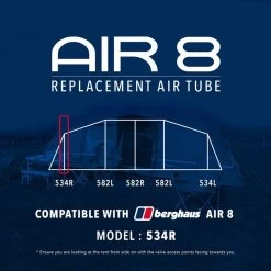 Air 8 Replacement Air Tube (Front 534R)