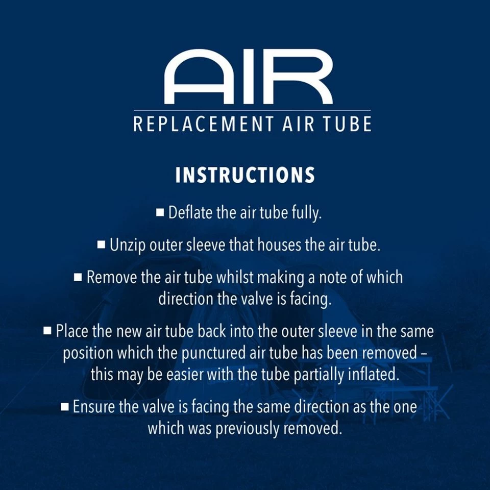 Air 8 Replacement Air Tube (Front 534R) - Image 2