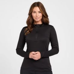 Women’s Long Sleeve Thermal Zip Neck Baselayer Top