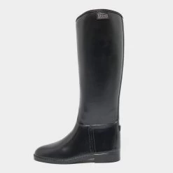 Ladies' Long Rubber Riding Boots (Wide)