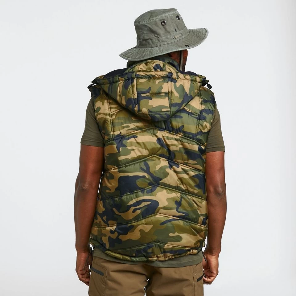 Men's Bank Bound Camo Gilet - Image 2