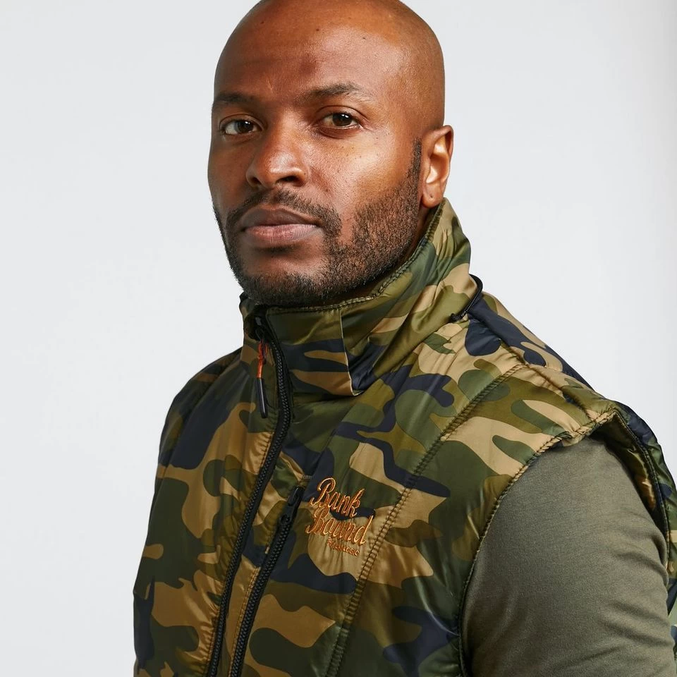 Men's Bank Bound Camo Gilet - Image 7