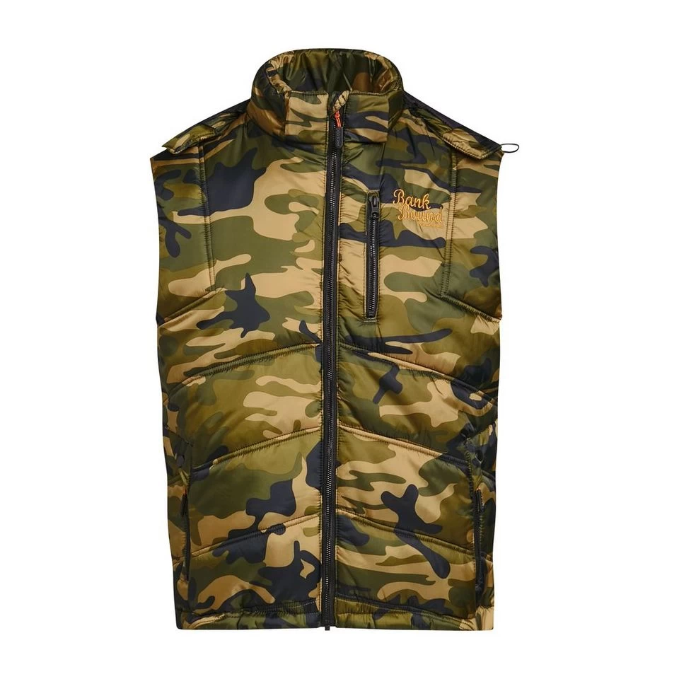 Men's Bank Bound Camo Gilet - Image 8