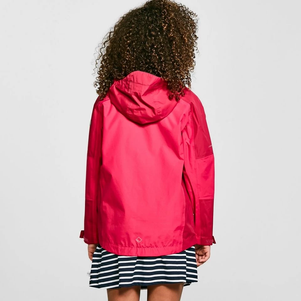 Regatta Childs Calderdale II Waterproof Jacket Pink Fusion - Image 2