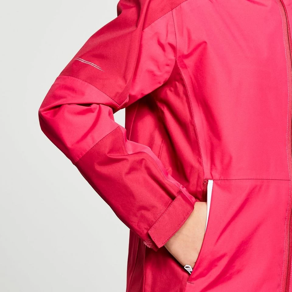 Regatta Childs Calderdale II Waterproof Jacket Pink Fusion - Image 6