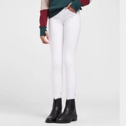 Kids' Thompson Knee Patch Breeches White