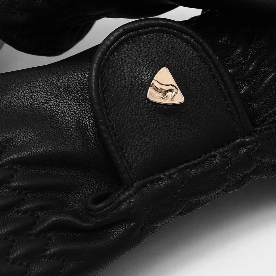 Women's Leather Riding Gloves - Image 3