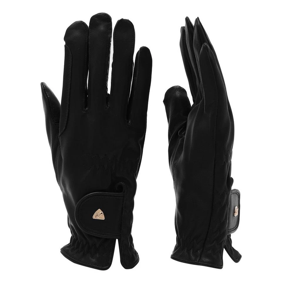 Women's Leather Riding Gloves - Image 4