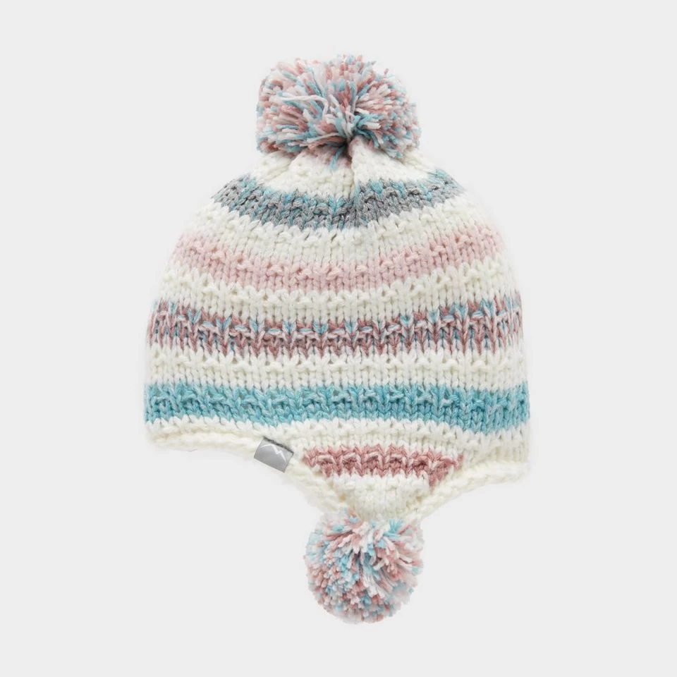 Kids Knitted Pom Hat Multi