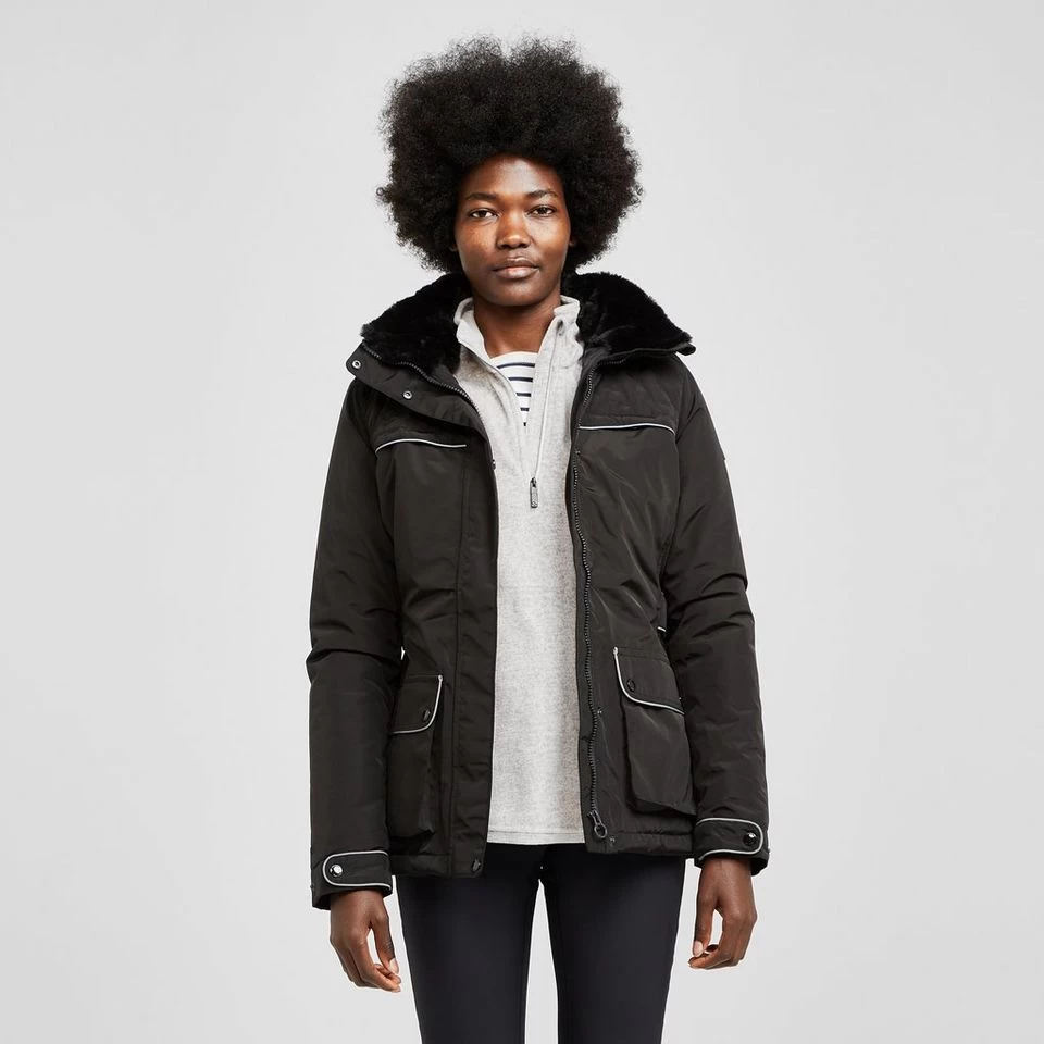 Regatta Womens Linnette Waterproof Insulated Jacket Black