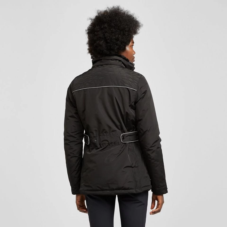 Regatta Womens Linnette Waterproof Insulated Jacket Black - Image 2
