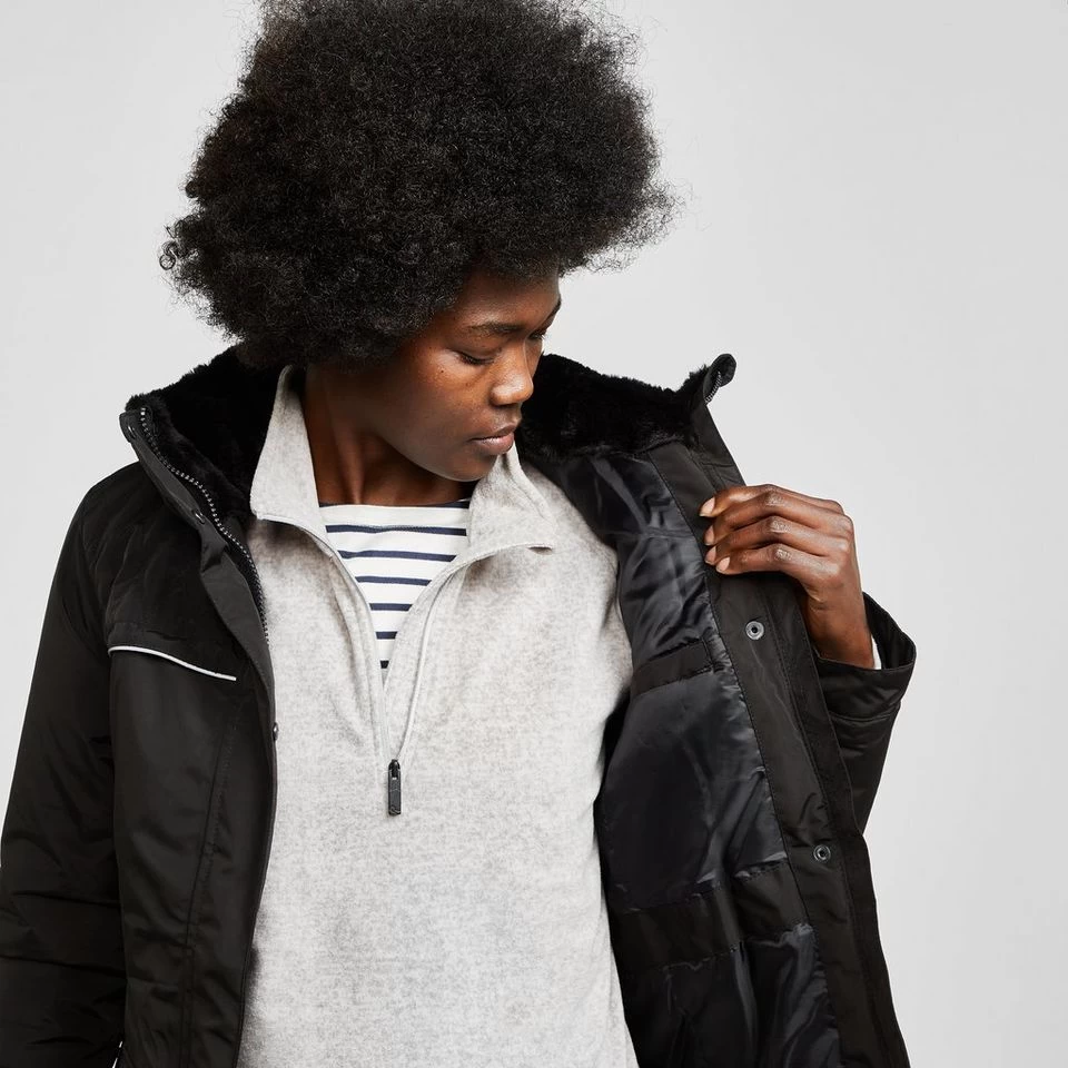 Regatta Womens Linnette Waterproof Insulated Jacket Black - Image 7