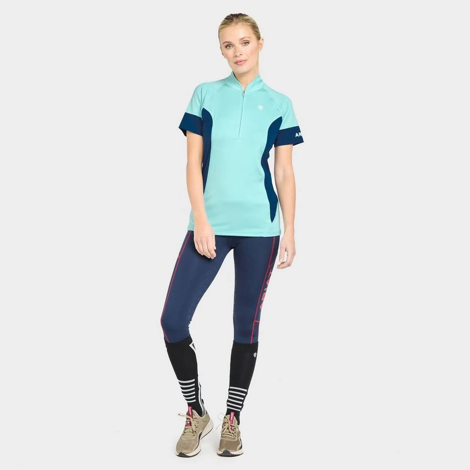 Ariat Women's Cambria Jersey 1/4 Zip Baselayer - Image 3