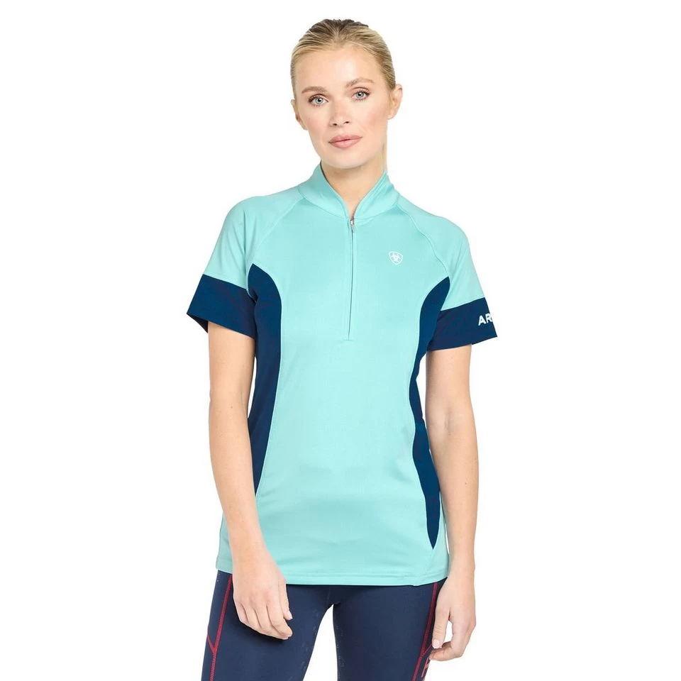 Ariat Women's Cambria Jersey 1/4 Zip Baselayer - Image 8