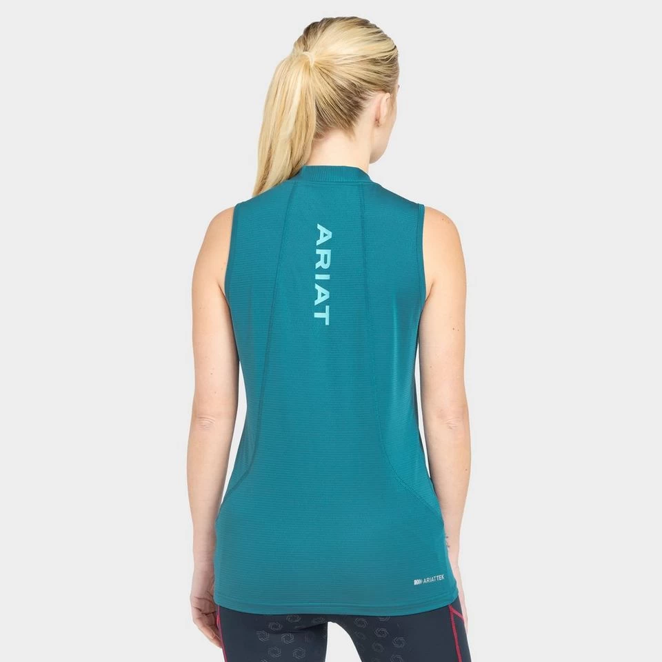 Ariat Women’s Hailey 1/4 Zip Sleeveless Top - Image 2