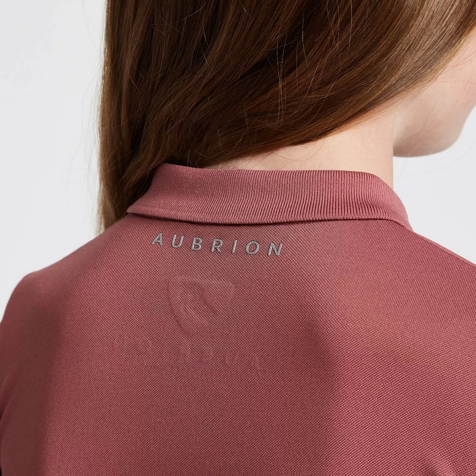 Childs Parsons Tech Polo Shirt Dusky Pink - Image 5