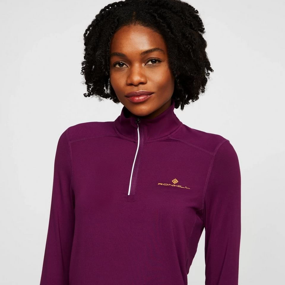 RONHILL Women’s Tech Afterhours Half Zip Tee - Image 4