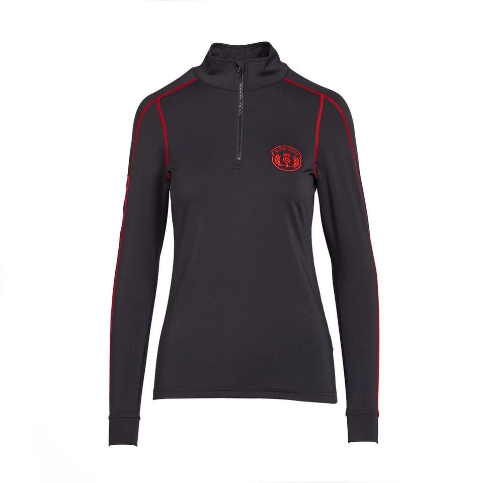 Women’s Long Sleeve Base Layer In Black - Image 7