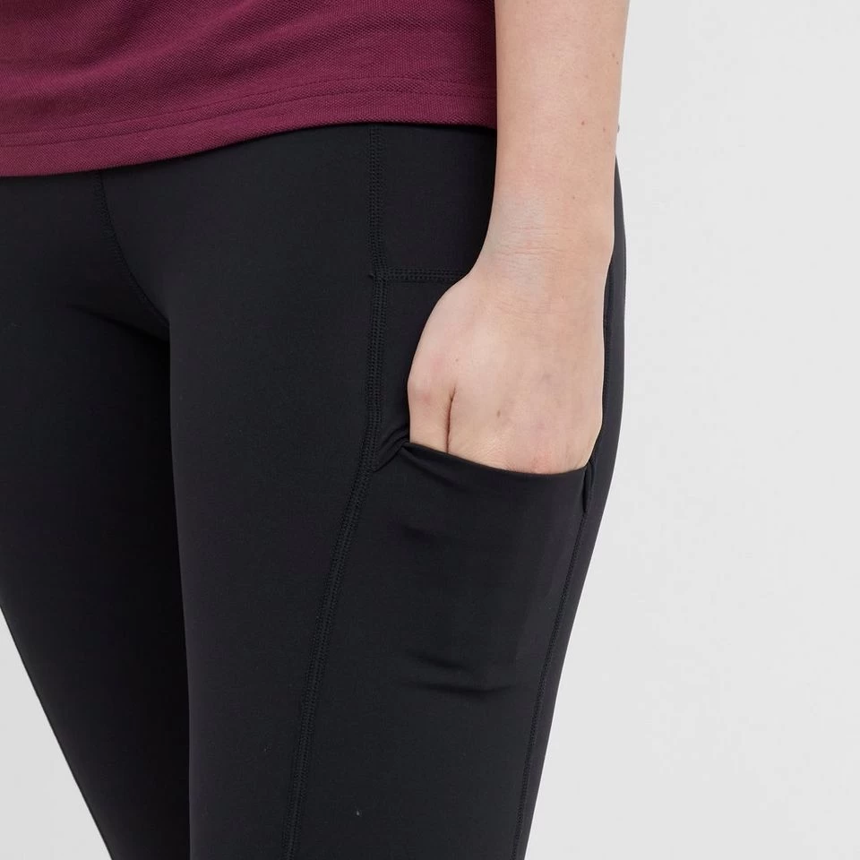 Women's Full Seat Riding Tights In Black - Image 4