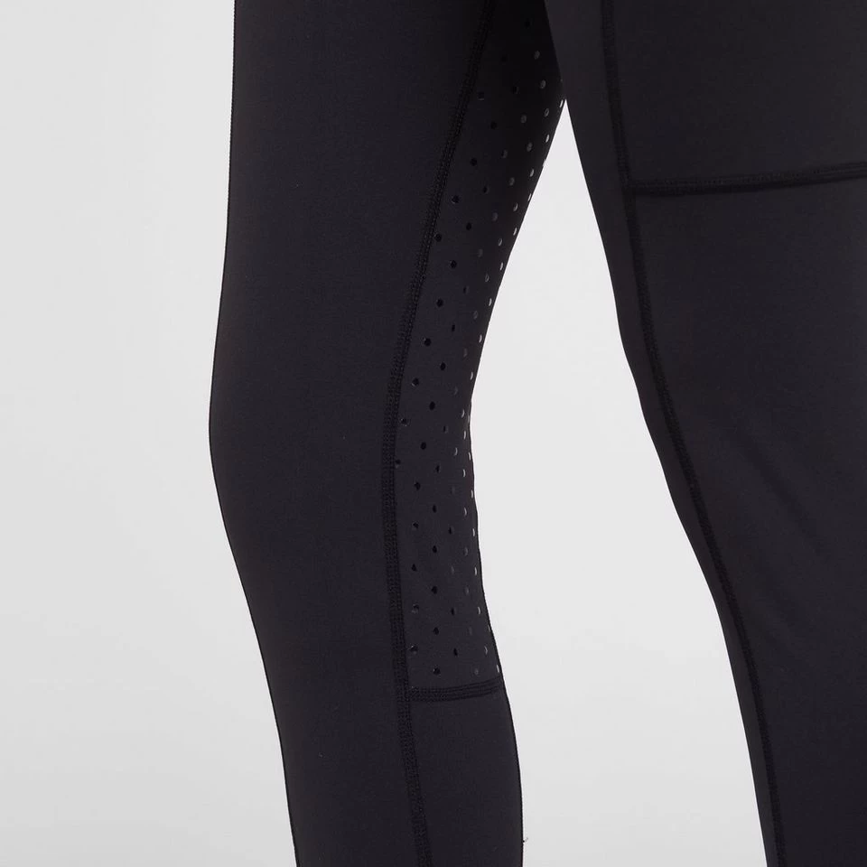 Women's Full Seat Riding Tights In Black - Image 7