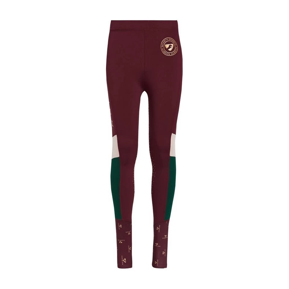 Kids' Eastcote Riding Tights Wine - Image 8