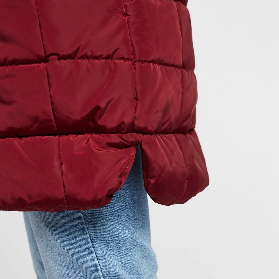 Regatta Womens Pamelina Hooded Parka Jacket Red - Image 10